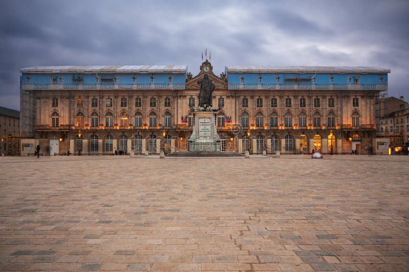 Coloque a Estanislao en Nancy, Francia imágenes de archivo libres de regalías Coloque a Estanislao en Nancy, Francia imágenes de archivo libres de regalías