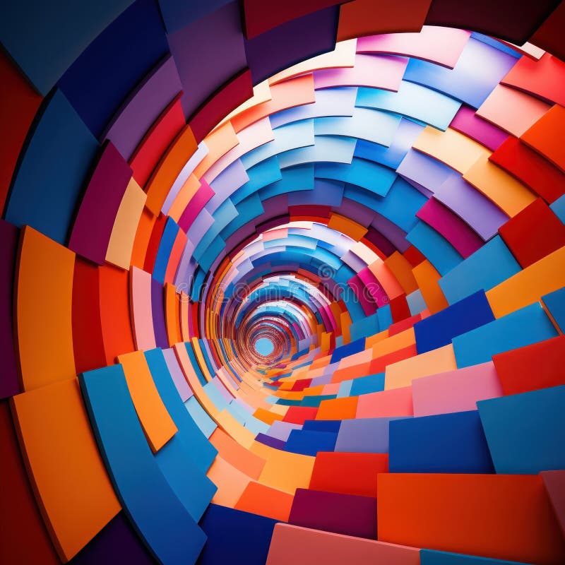Color abstract background , wave surreal background. stock illustration