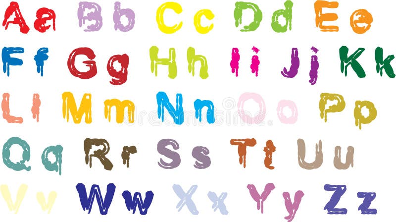 Scrapbook Lace Alphabet Letters Stock Illustration - Illustration of color,  design: 35736308