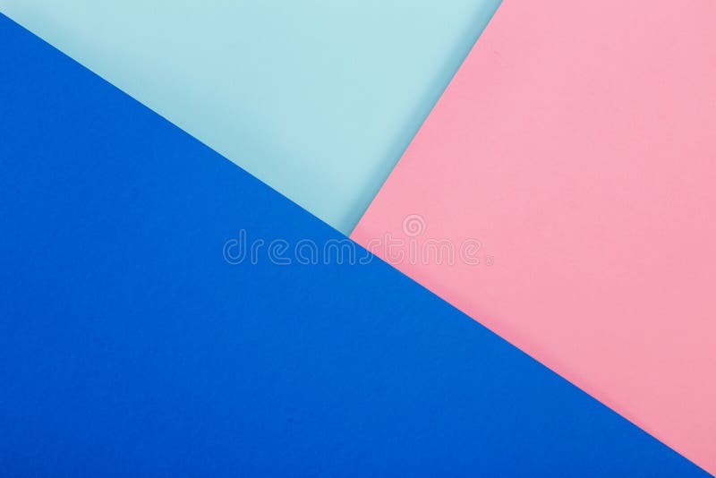 Color Background from Paper of Three Colors. Top View. Pastel Color  Background Stock Image - Image of modern, pink: 176912273