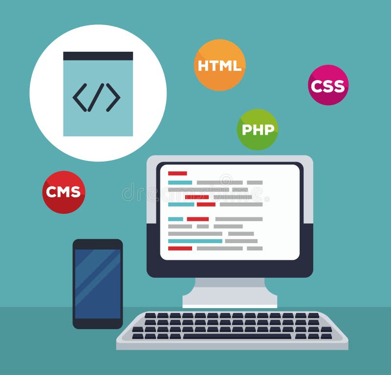 Programming Language Icons Stock Illustrations – 1,564 Programming ...