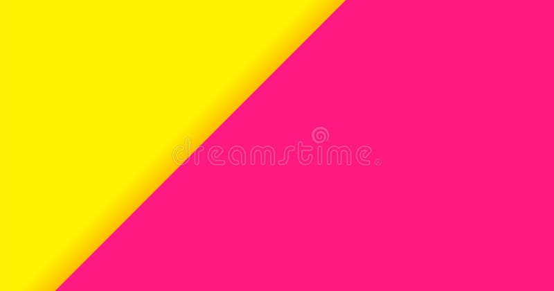 Color Background Yellow Pink for Banner, Two Tone Opposite Colors, Yellow  and Pink Paper Background, Wallpaper Colored Pink Yellow Stock Vector -  Illustration of gradient, elegant: 211001005