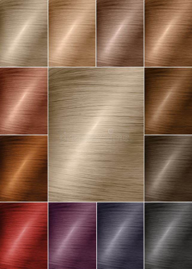 Brunette Shade Chart