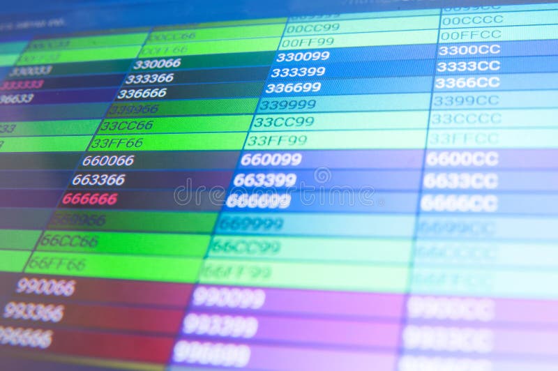 Color codes stock image. Image of data, align, focus - 59242983