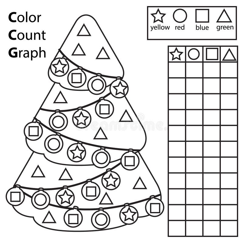 color count and graph educational children game color