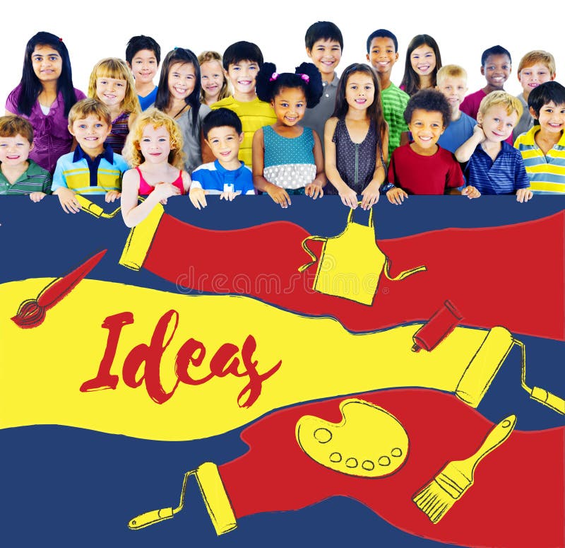 Color Design Creative Art Artwork Concept royalty free stock photos