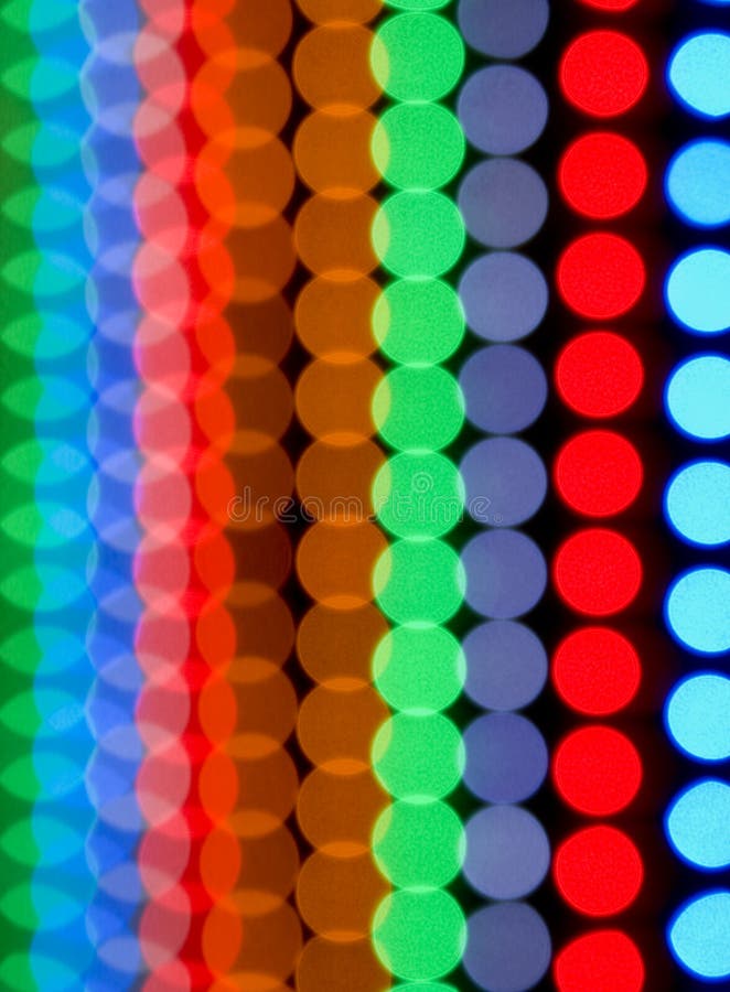 Color Dots Blurring Background Stock Image Image of bright, abstract