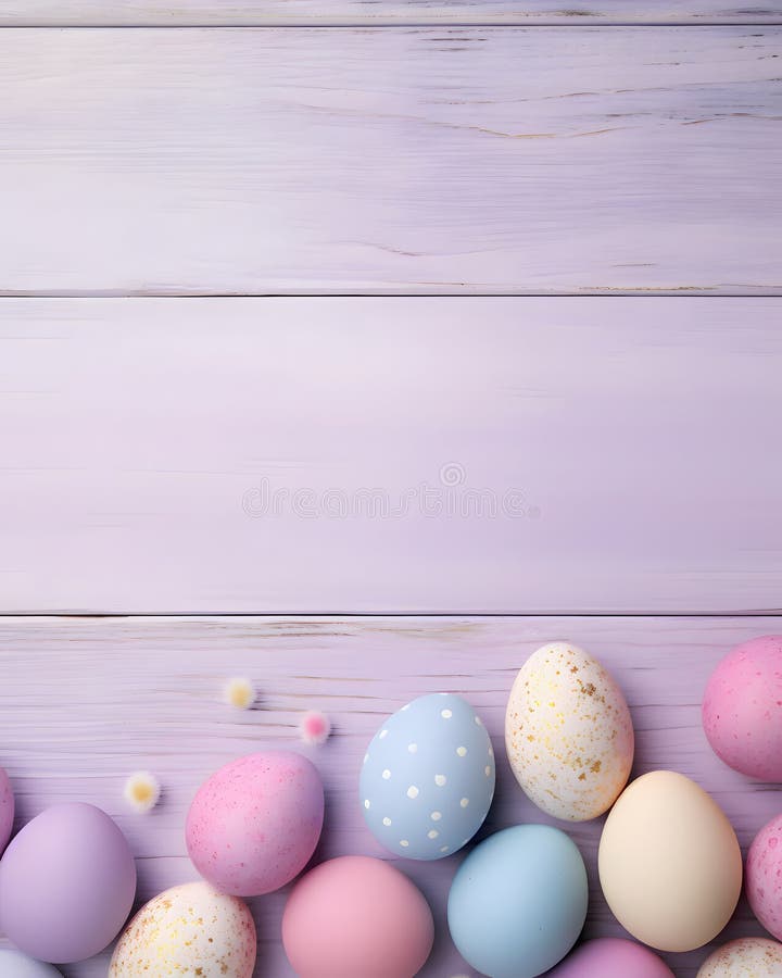Happy easter background - Sweet pastel color design banner stock photos