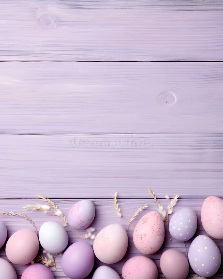 Happy easter background - Sweet pastel color design banner stock images