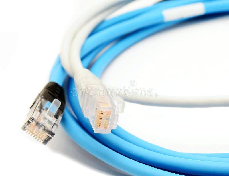 cables stock image. Image of blue, plug, female 64893569