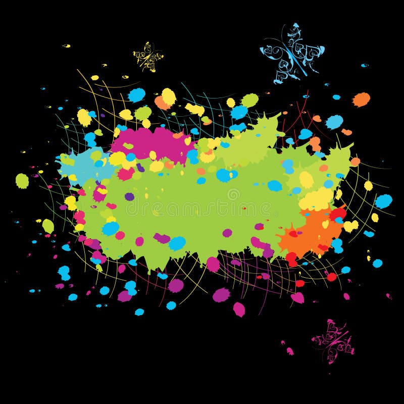 Color Explosion stock vector. Illustration of play, spot - 6603839