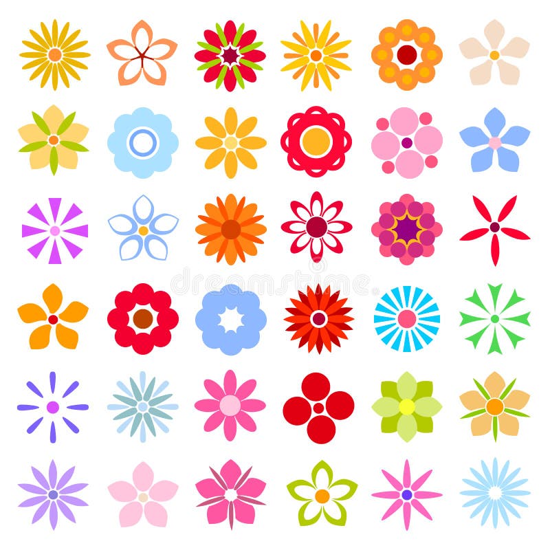 Flower Icons Stock Illustrations – 95,629 Flower Icons Stock ...