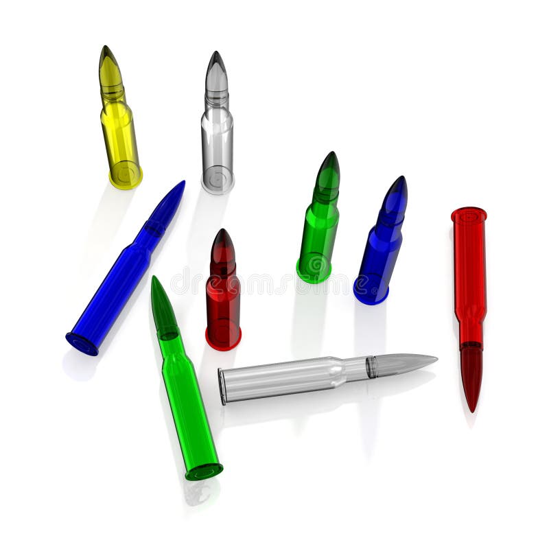 Color glass cartrige