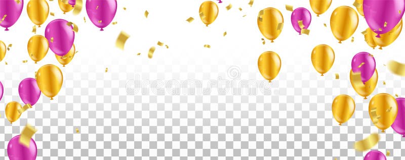 Color glossy balloons party confetti concept design template happy New Year 2020 background Celebration Vector illustration stock illustration Color glossy balloons party confetti concept design template happy New Year 2020 background Celebration Vector illustration stock illustration