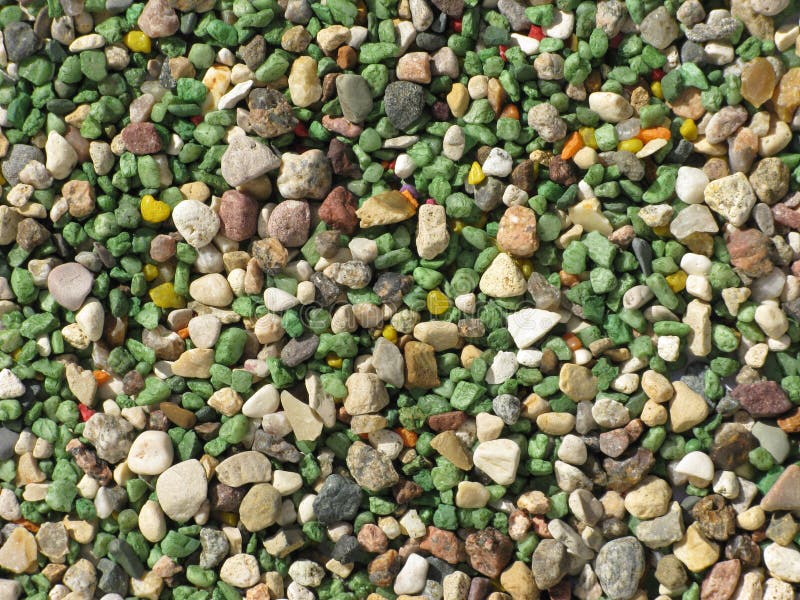 Color gravel background texture