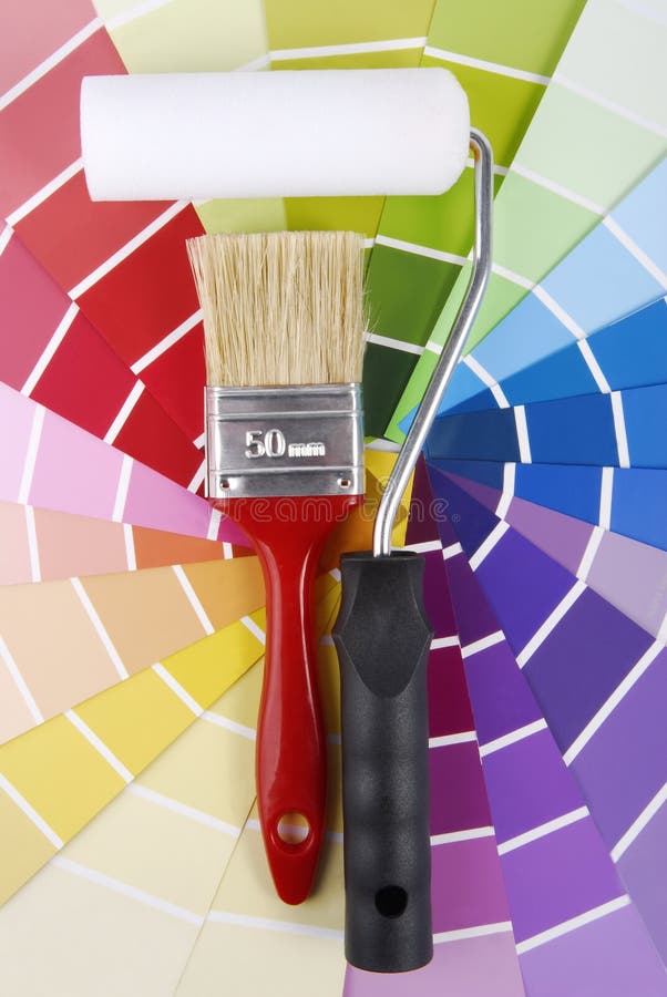 Color guide sampler royalty free stock photo Color guide sampler royalty free stock photo