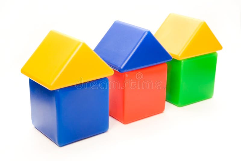 Color house series stock photo