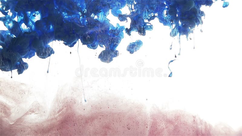 Color Ink Drop. Color Spread. Dark Red, Brown, Blue and Violet. Stock  Footage - Video of falll, beautiful: 50579424