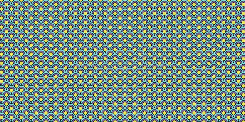 Hârtie japoneză color și fundal tipar japonez. fundal formă geometrică abstractă. textură modernă. royalty free illustration