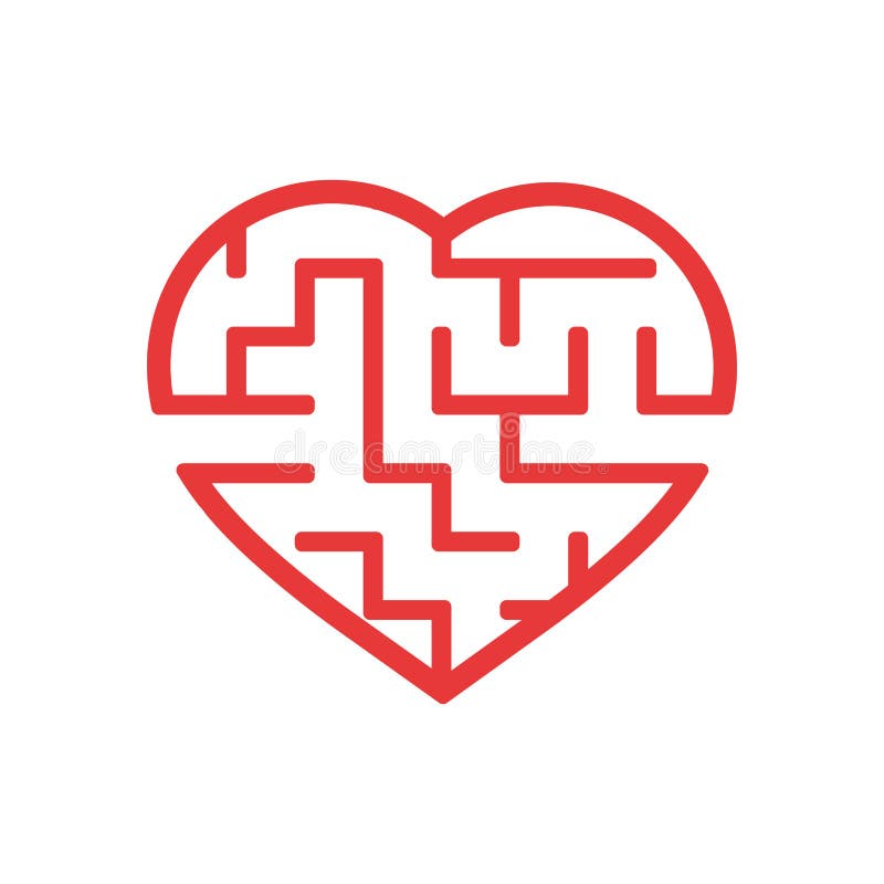Download Heart Maze Stock Illustrations - 876 Heart Maze Stock ...