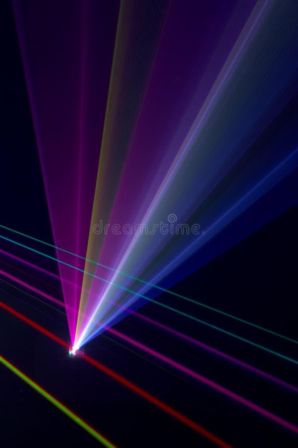 Color laser beams stock illustration. Illustration of green 11112617