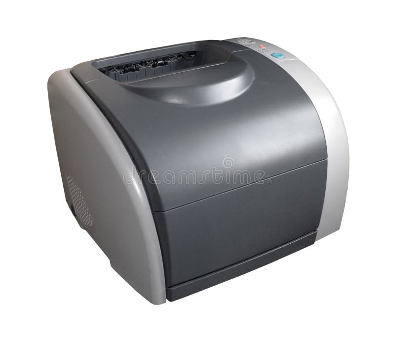 Color laser printer stock photos