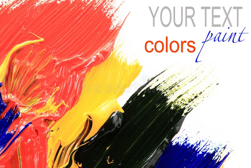 Color Paint royalty free illustration