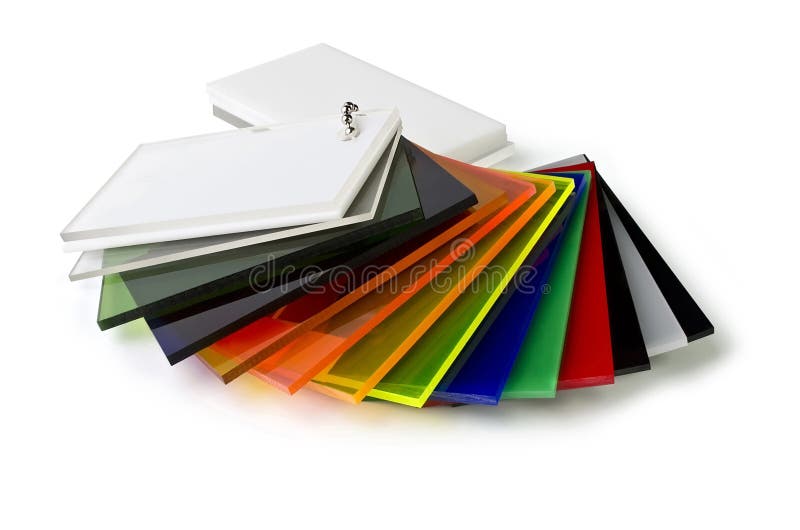 The color palette of acrylic stock photo The color palette of acrylic stock photo