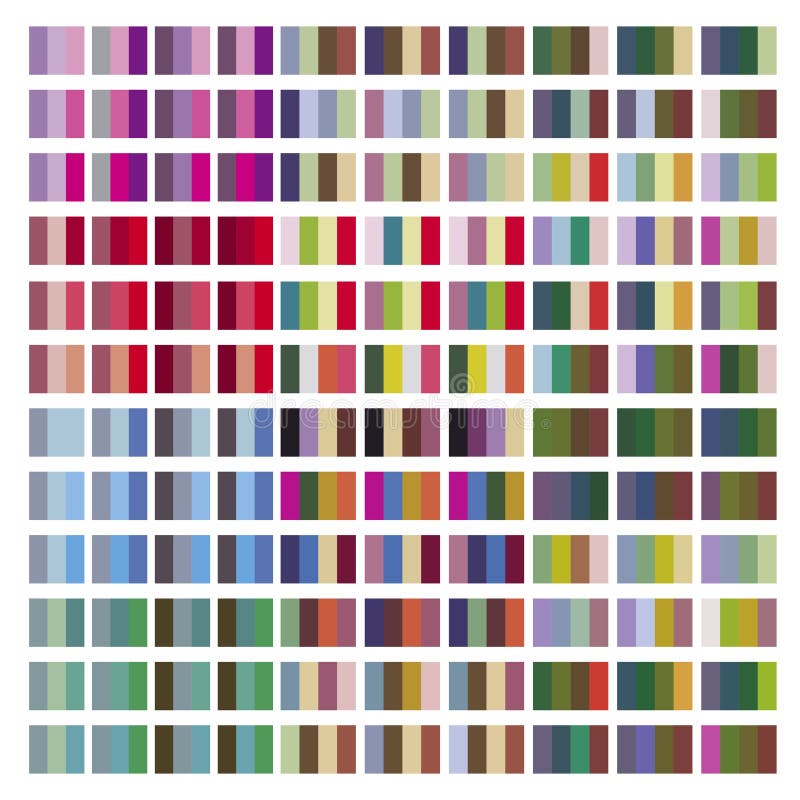 Color Palette Harmonious Color Combinations Stock Vector color-palette-harmonious-color-combinations-stock-vector