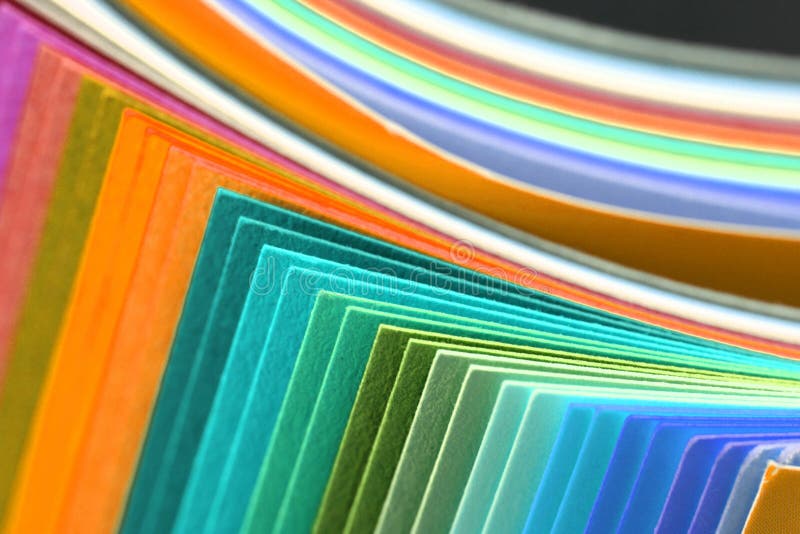 Color papers as nice background royalty free stock photography