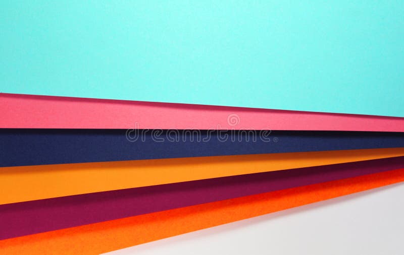 Color papers background stock photo