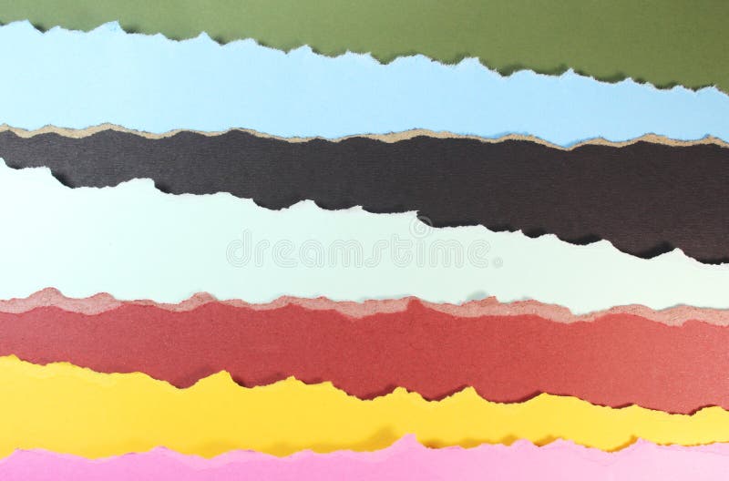 Color papers background stock photos