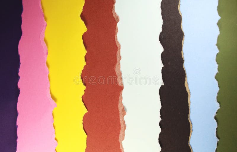 Color papers background stock photos
