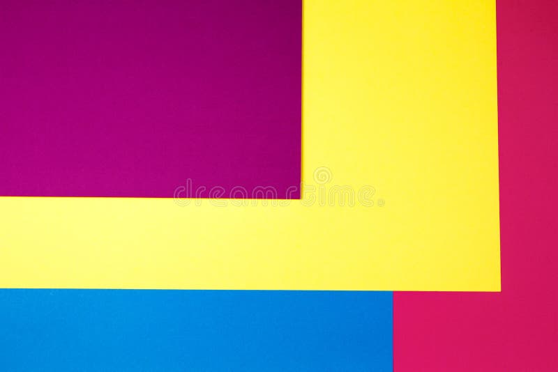 Color papers geometry flat composition background.