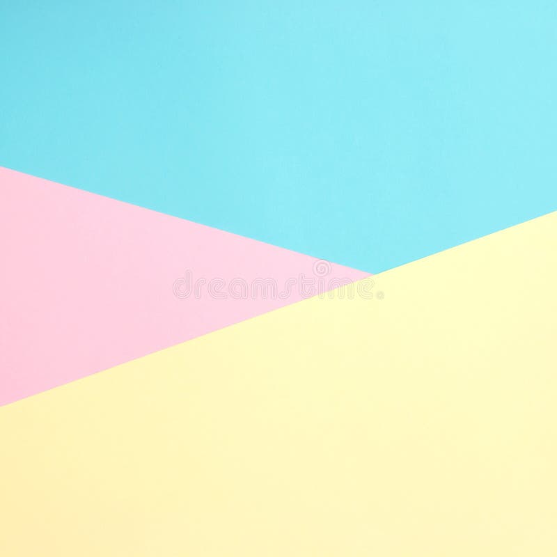 Color papers geometry royalty free stock image