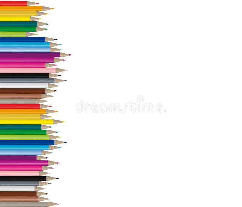 Color pencils - Vector image