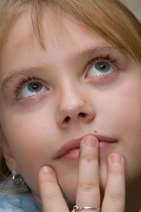 Color portrait of girl