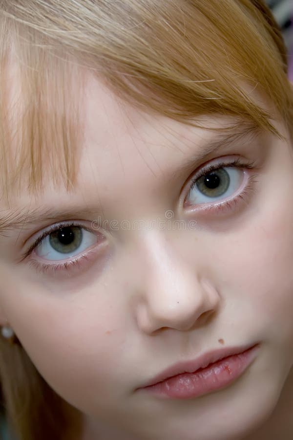 Color portrait of girl