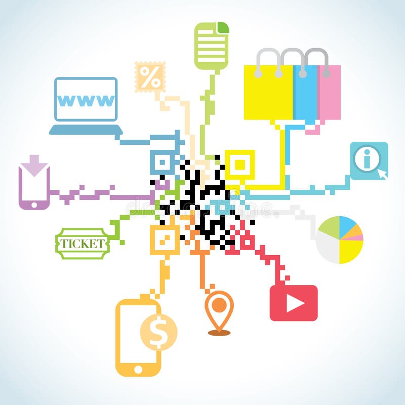 Color QR Code Design Concept