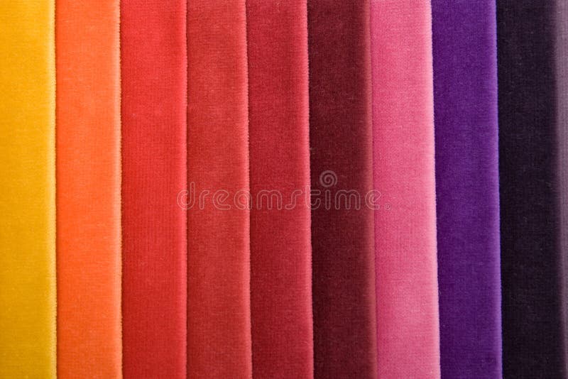 Color raw of fabric