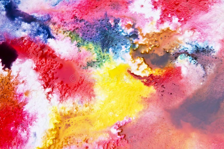 holi water colours splash