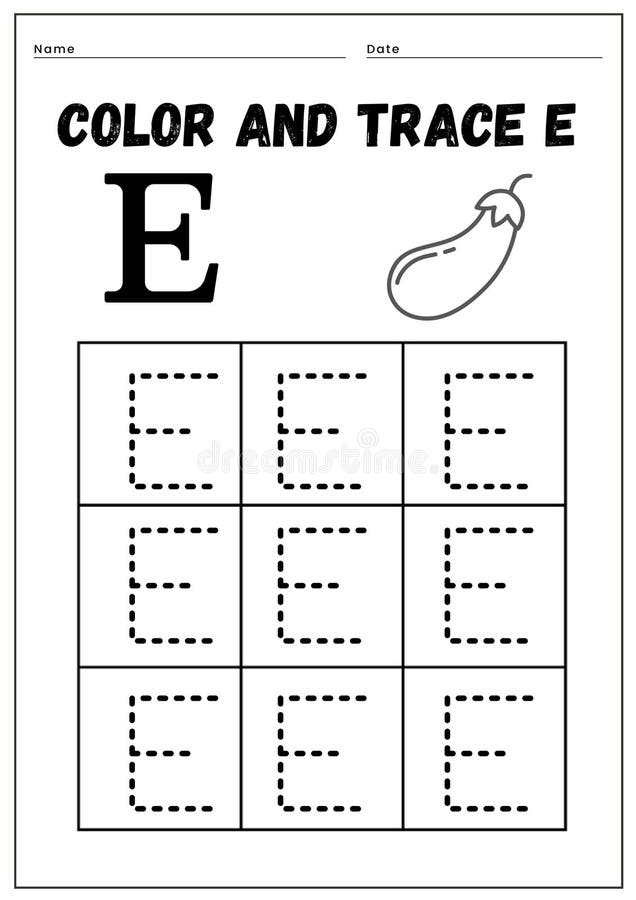 E Worksheet Stock Illustrations 286 E Worksheet Stock Illustrations Vectors Clipart Dreamstime