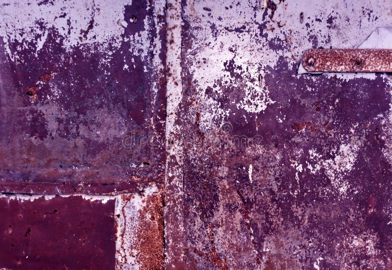 Color Weathered Metal Wall Texture. Stock Photo Image of structure