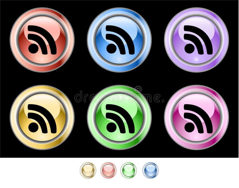 Color web buttons