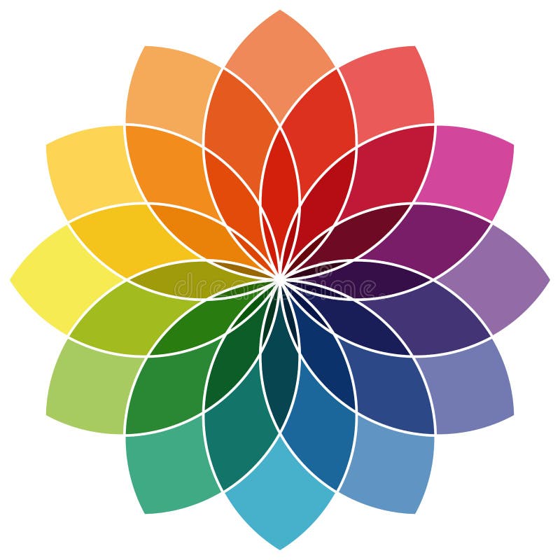 color wheel twelve colors