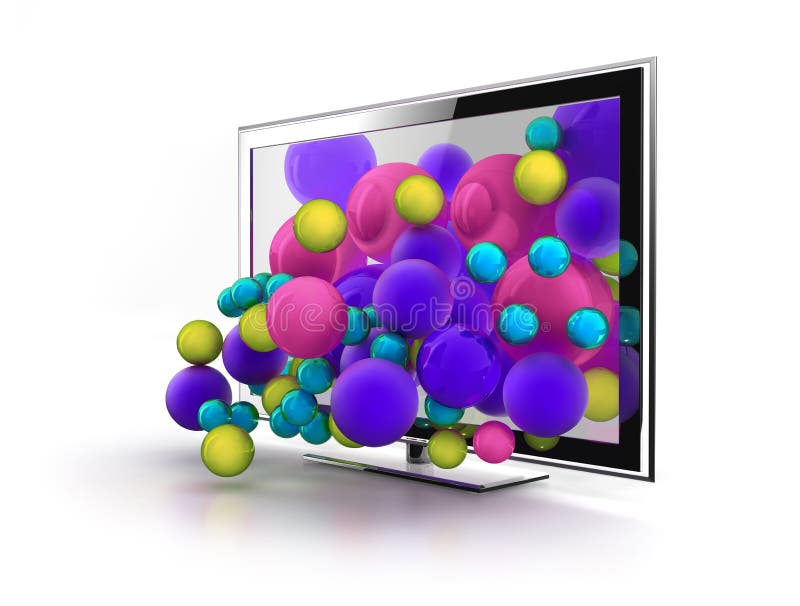 Color world jumping from 3d tv