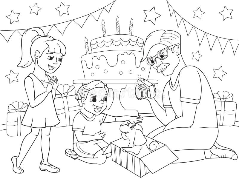Livro Para Colorir Dos Desenhos Animados Das Crianças Para Meninos Vector a  Ilustração De Uma Garagem Com Carros Vivos Ilustração do Vetor - Ilustração  de arte, linha: 95068683