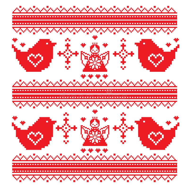 Colora a imagem do chickadee dos pássaros ou de um pardal usando elementos ucranianos tradicionais do bordado ilustração do vetor Colora a imagem do chickadee dos pássaros ou de um pardal usando elementos ucranianos tradicionais do bordado ilustração do vetor