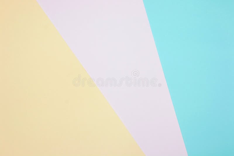 Papéis coloridos geometria composição plana fundo foto de stock royalty free