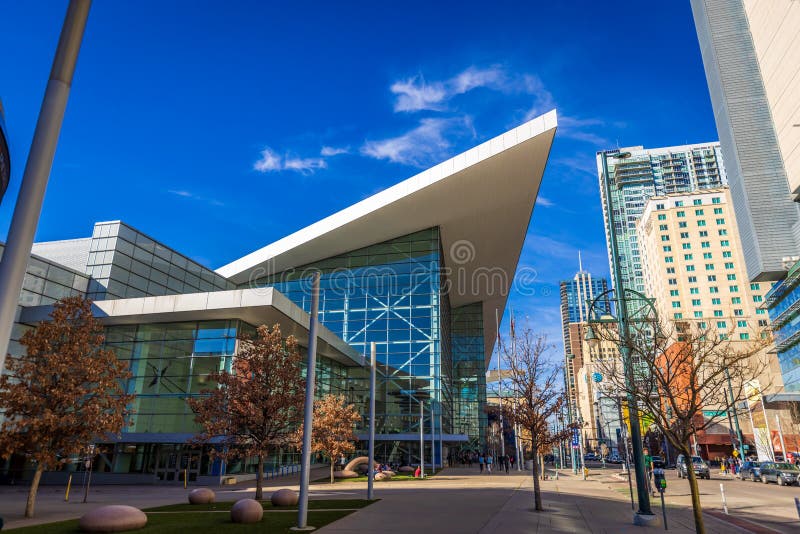 Colorado Convention Center editorial stock photo. Image of mean 266596853